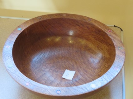 Oak bowl by Keith Leonard